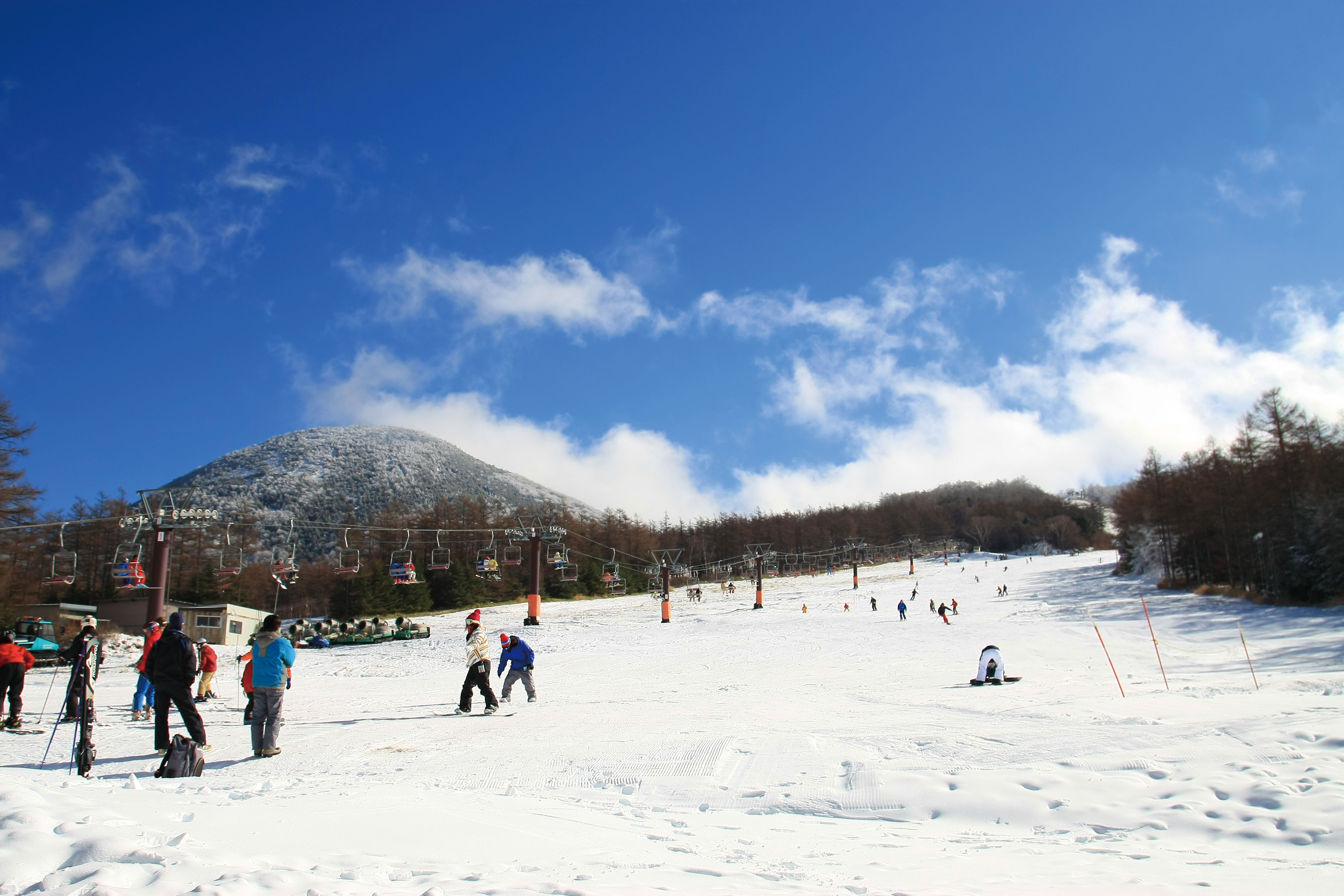 絶景湯の丸スキー場